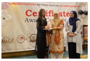 outstanding position award cabri for baking catergory